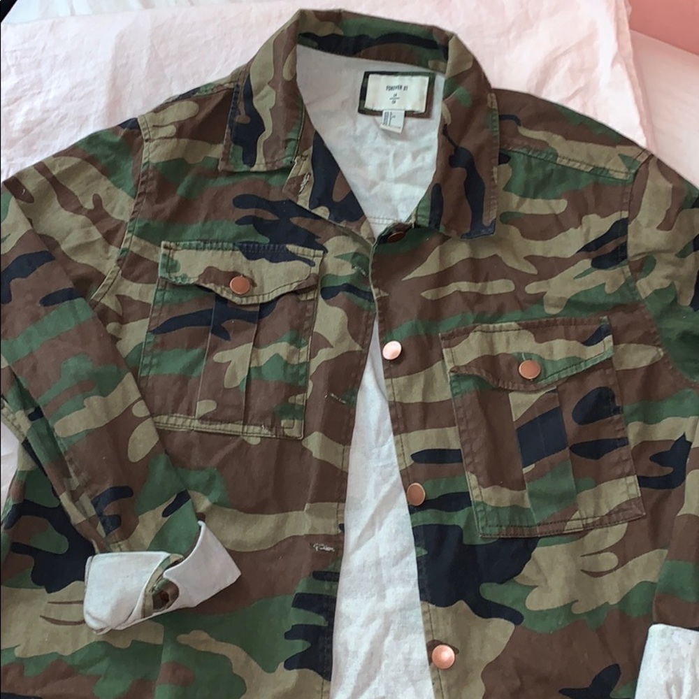 lightweight camo jacket